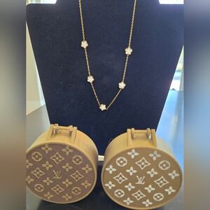 Gold Floral Necklace